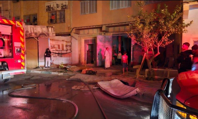 الدريوش.. انفجار قنينة غاز داخل محل نجارة