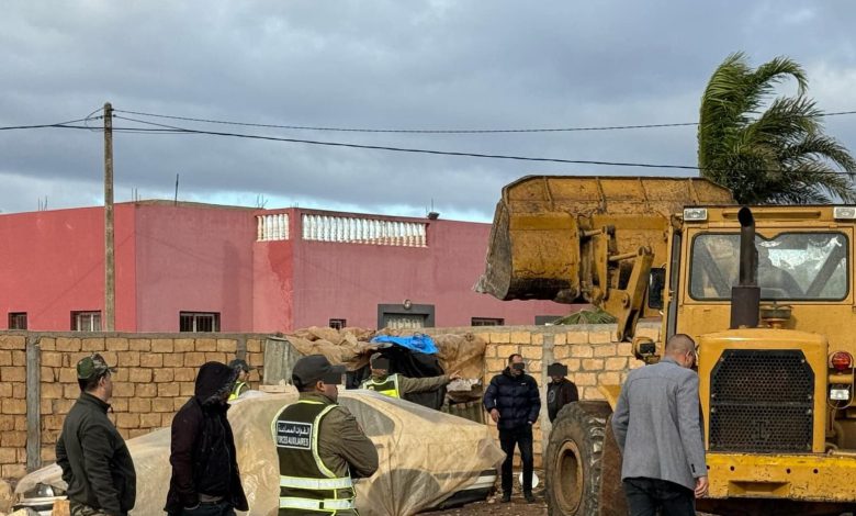 سلطات برشيد تكثف عمليات هدم “الكاريانات” العشوائية