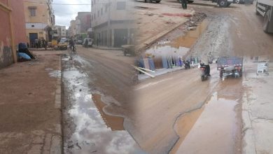 أزمة الحفر بشوارع سطات.. فايسبوكيون يُشبهون الوضع بخطوط الترامواي