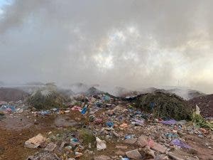 اندلاع حريق مهول بمطرح عشوائي للنفايات بجماعة تسلطانت ضواحي مراكش