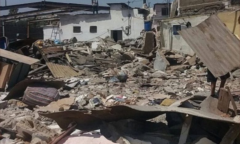بحضور أمني كبير.. هدم دوار لشهب العشوائي بالمحمدية وسط احتجاجات الساكنة