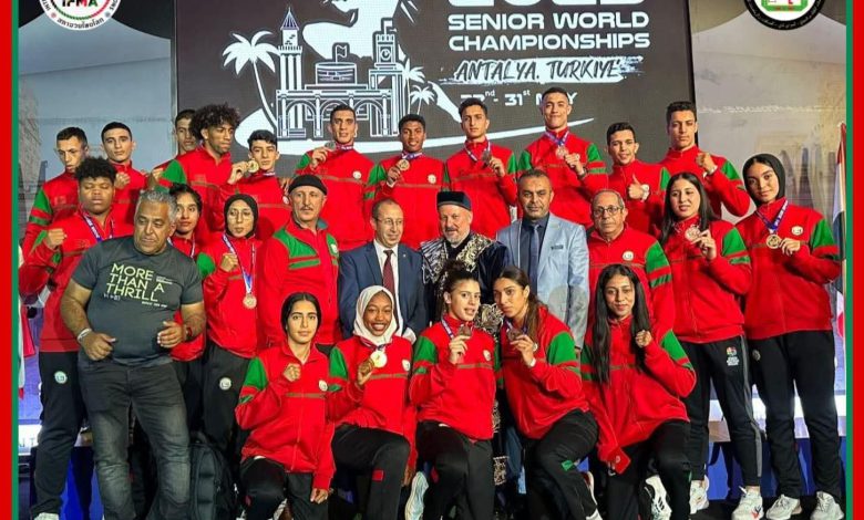 منتخب المغرب للمواي طاي يتألق عالمياً ويحرز 14 ميدالية في بطولة أنطاليا