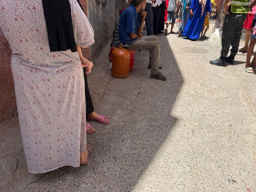 انفجار قنينة غاز داخل منزل يستنفر السلطات بمراكش - صور