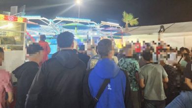 مرتيل.. سقوط 4 أشخاص من لعبة هوائية بمدينة الملاهي (فيديو)