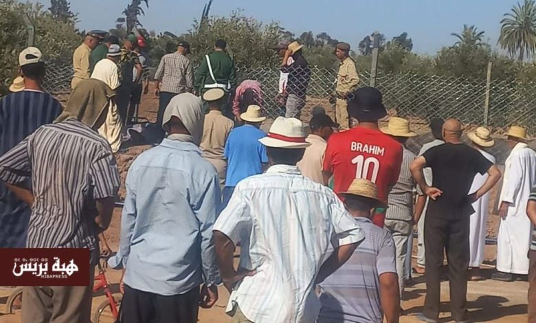غرق أب وابنه في حوض للسقي بجماعة ميات بإقليم قلعة السراغنة (صورة)