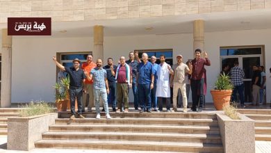وجدة.. وقفة تضامنية للجامعة الوطنية للصحة دفاعًا عن كاتبها الجهوي